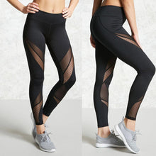 High Waisted Mesh Leggings