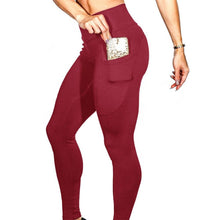 Women Workout Out Pocket Leggings Fitness Sports Gym Running Yoga Athletic Pants